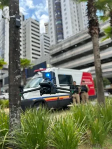 uso de drones na policia
